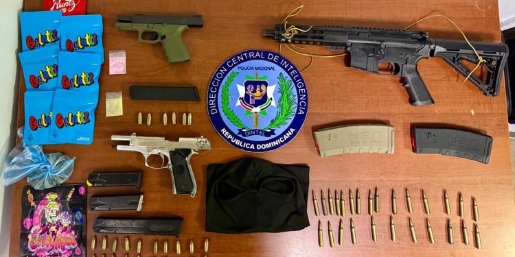 armas encautadas en Sajoma