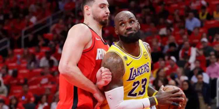 lebron y lakers