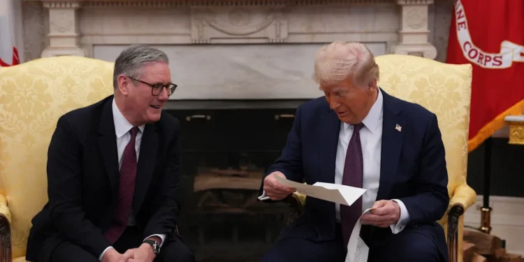 trump y primer ministro