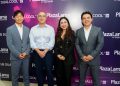 1 Andrés Chung, Mario Lama, María José Cáceres y Ángel Ramos