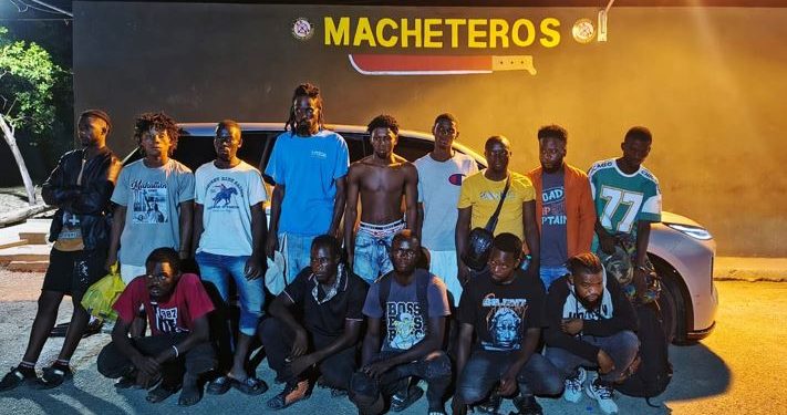 Ilegales haitianos
