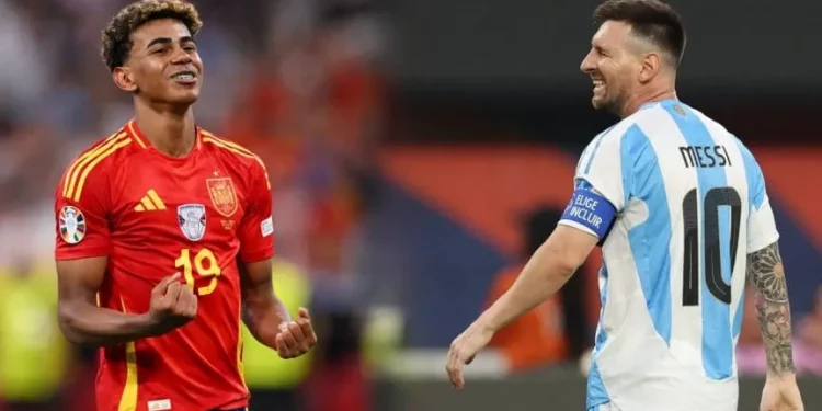 messi y lamal