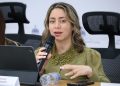 La ministra Gloria Reyes, destacó la conexión del Sistema 9 1 1 con la Línea Vida 212 como un avance en el fortalecimiento de la coordinación