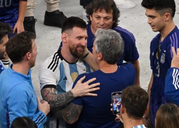 mesi y su padre