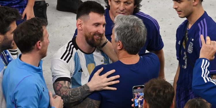 mesi y su padre