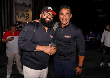 Carlos Pena y Aangel Santana
