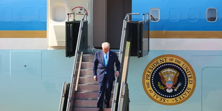 trump avion