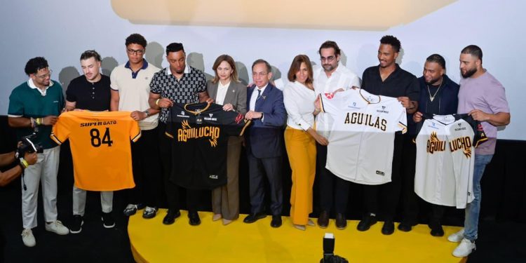Águilas Cibaeñas presentan nueva indumentaria junto a sus aliados comercialesjpg