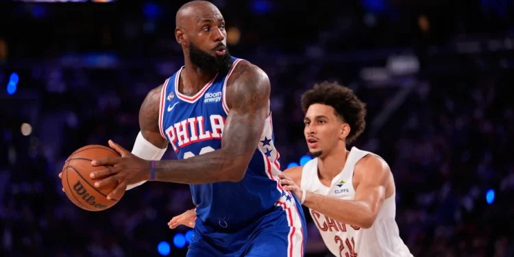 lebron sixers